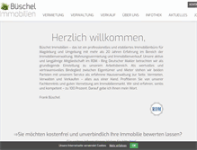 Tablet Screenshot of bueschel-immobilien.de